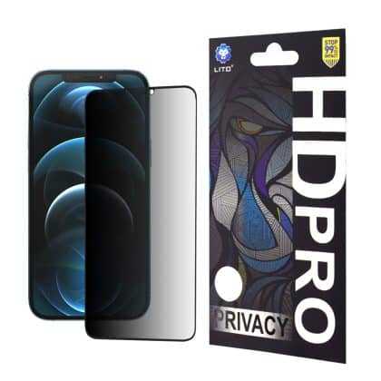 Lito - HD Pro Privacy - iPhone 12 Pro Max - Μαύρο
