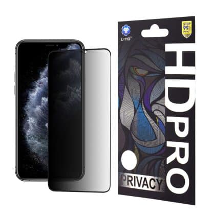 Lito - HD Pro Privacy - iPhone 11 Pro Max - Μαύρο