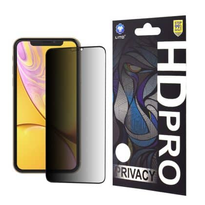 Lito - HD Pro Privacy - iPhone XR / 11 - Μαύρο