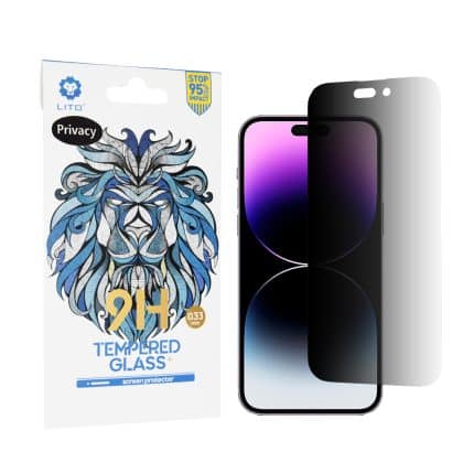Lito - 2.5D Classic Glass - iPhone 14 Pro Max - Ιδιωτικότητα