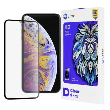 Lito Case για iPhone XS Max / iPhone 11 Pro Max - D+ Pro Clear - Μαύρο