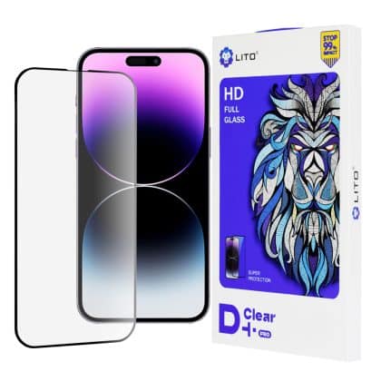 Lito Case για iPhone 14 Pro Max - D+ Pro Clear - Μαύρο