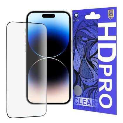 Lito Case για iPhone 14 Pro - HD Pro Clear - Μαύρο