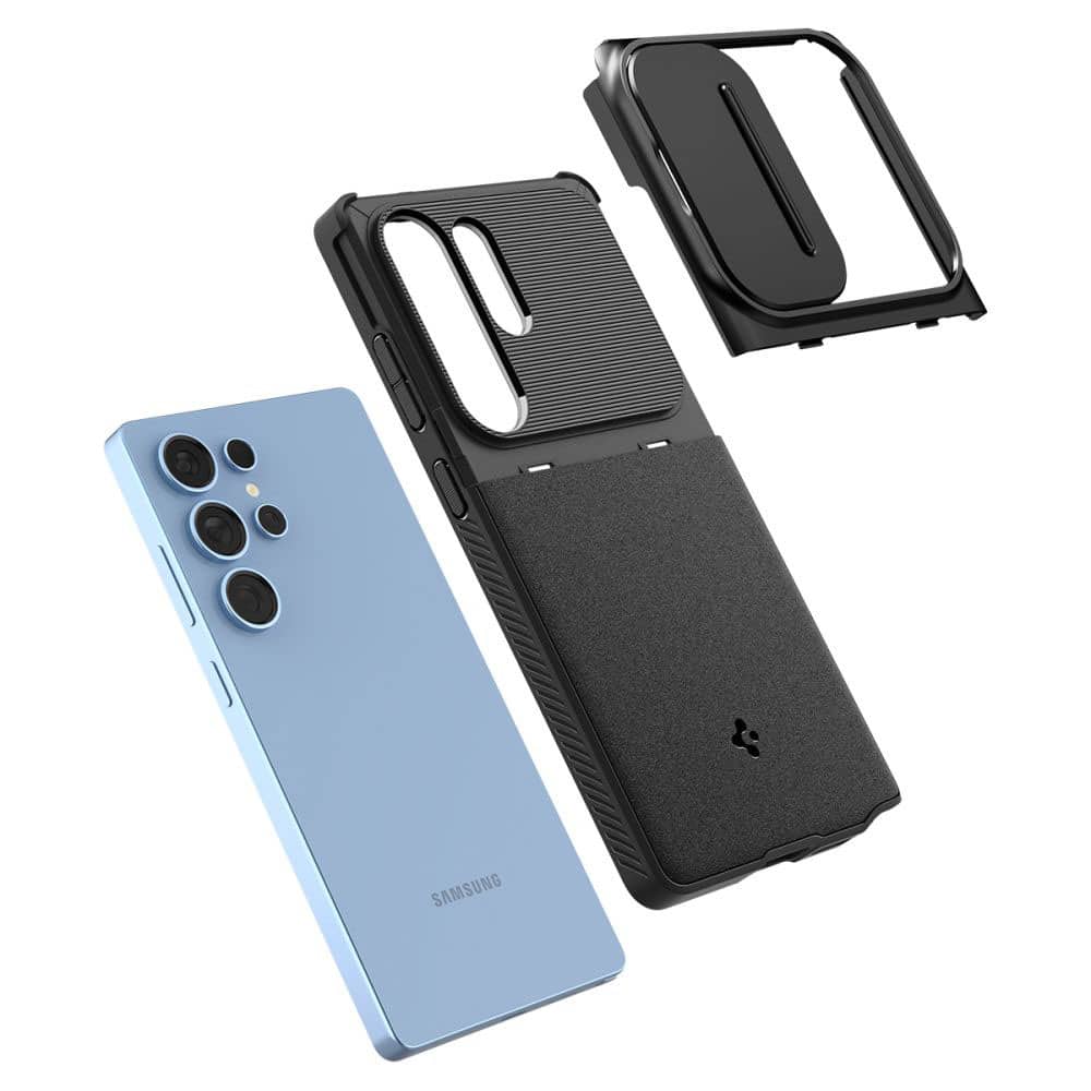 Spigen Optik Armor - θήκη για Samsung Galaxy S25 Ultra - Μαύρο - Image 7
