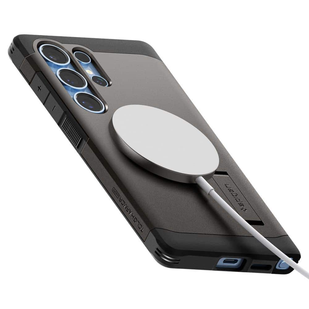 Spigen Tough Armor - θήκη για Samsung Galaxy S25 Ultra - Γκρι - Image 5