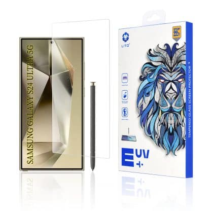 Lito - 3D UV Γυαλί - Samsung Galaxy S24 Ultra - Διάφανο