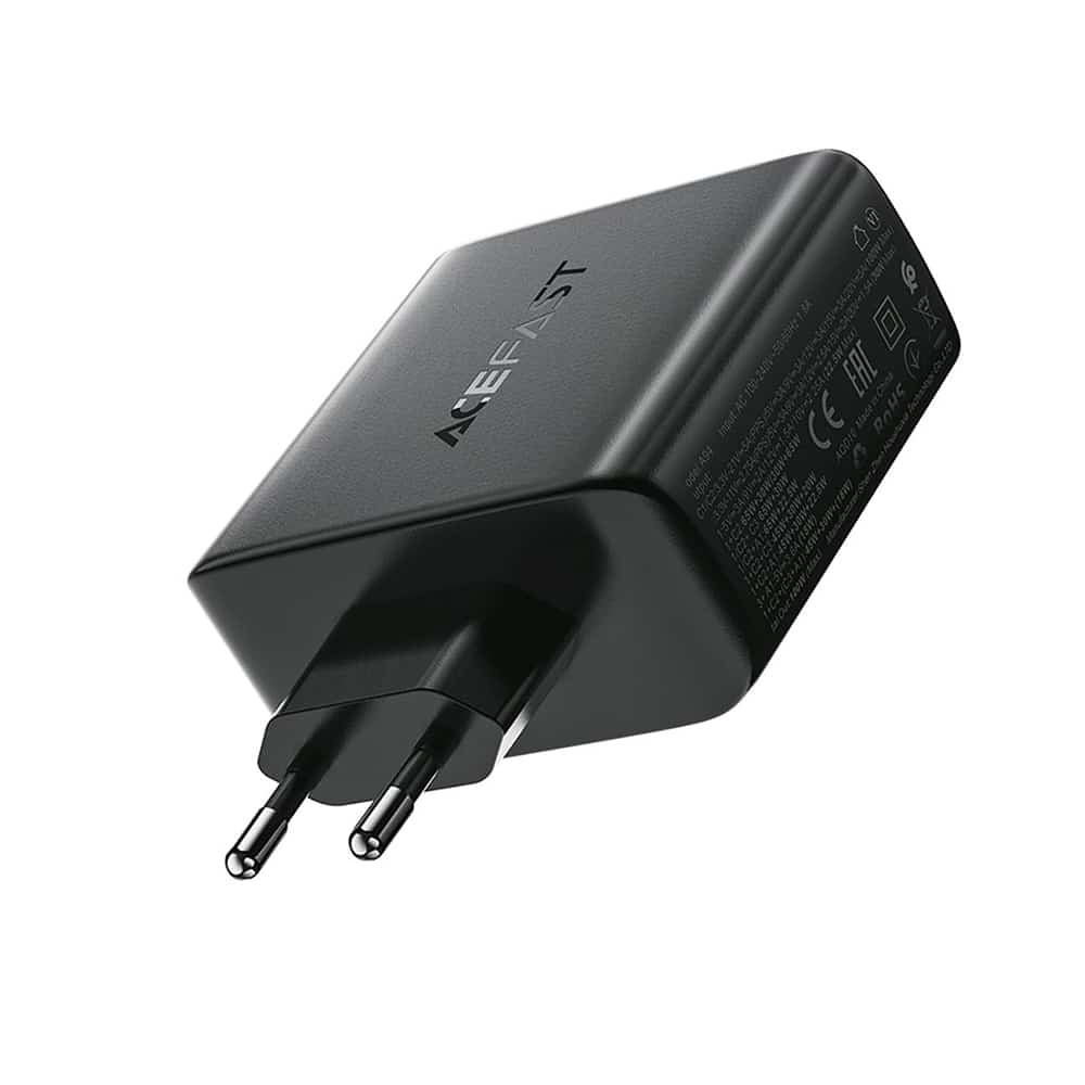 Acefast - Wall Charger (a94) - Multiport 3x Usb-C, Usb-A, Gan2 Technology, Pd100w - Black - Image 4