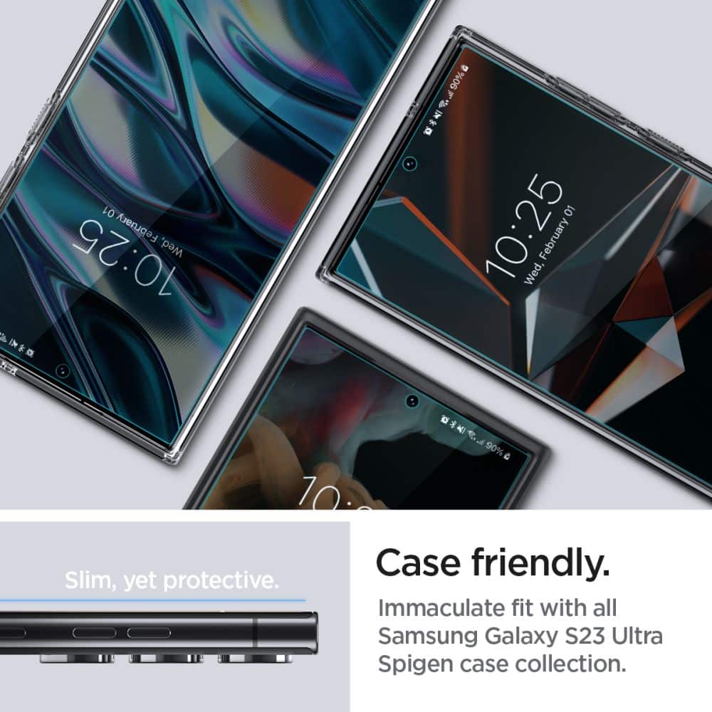 Spigen Neo Flex Sam S23 Ultra S918 2τμχ εφαρμογή σε υγρό AFL05943 - Image 7