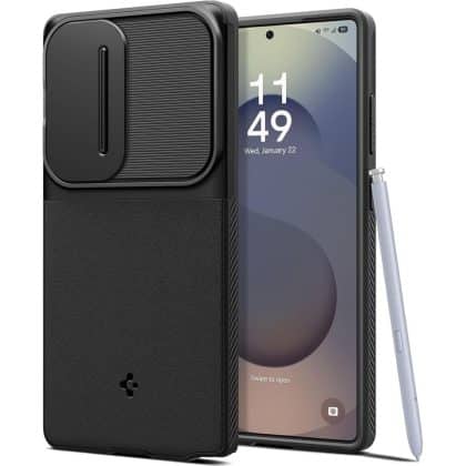 Spigen Optik Armor - θήκη για Samsung Galaxy S25 Ultra - Μαύρο