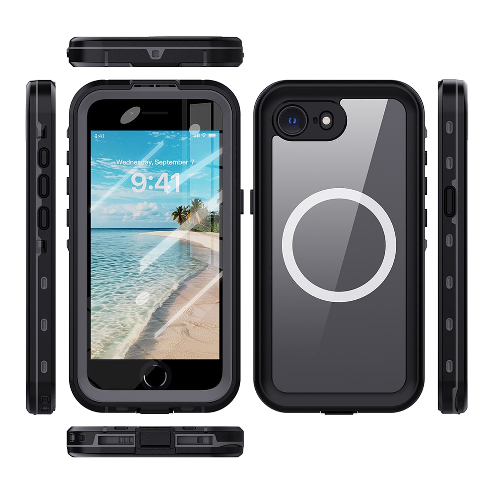 Shellbox - Waterproof Ip68 Case - iPhone 16e - Black - Image 2