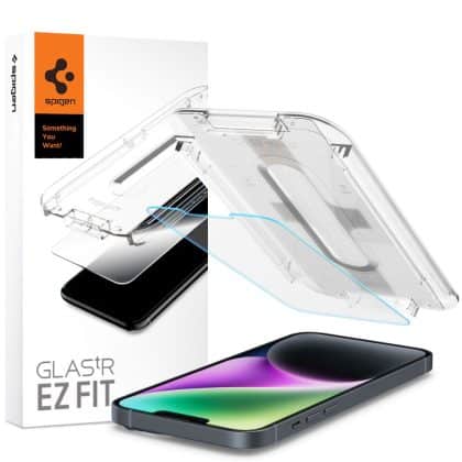 Spigen Glas.TR iPhone 14/13 Pro/13 "EZ FIT" θερμαινόμενο γυαλί AGL03724