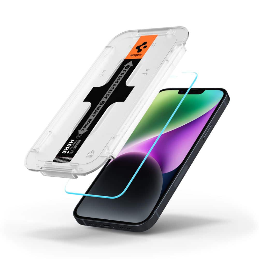 Spigen Glas.TR iPhone 14/13 Pro/13 "EZ FIT" θερμαινόμενο γυαλί AGL03724 - Image 3