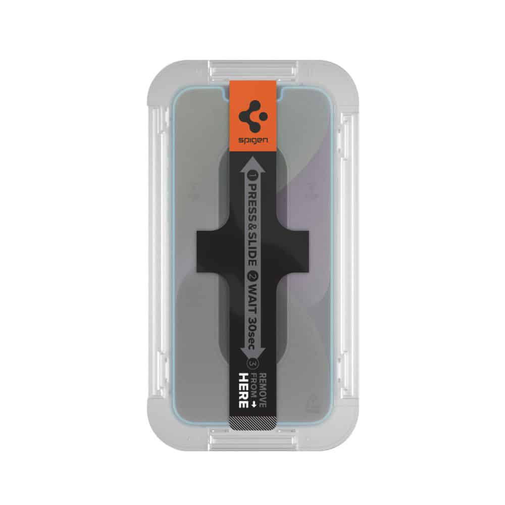 Spigen Glas.TR iPhone 14/13 Pro/13 "EZ FIT" θερμαινόμενο γυαλί AGL03724 - Image 5