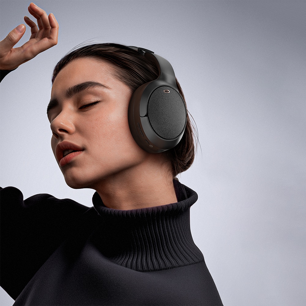 Acefast - Wireless Headset (h6) - Type-C, Bluetooth 5.3, Active Noise Reduction, Ipx4, 500mah, Hi-Fi Sound - White - Image 5