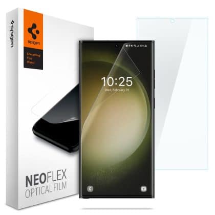 Spigen Neo Flex Sam S23 Ultra S918 2τμχ εφαρμογή σε υγρό AFL05943
