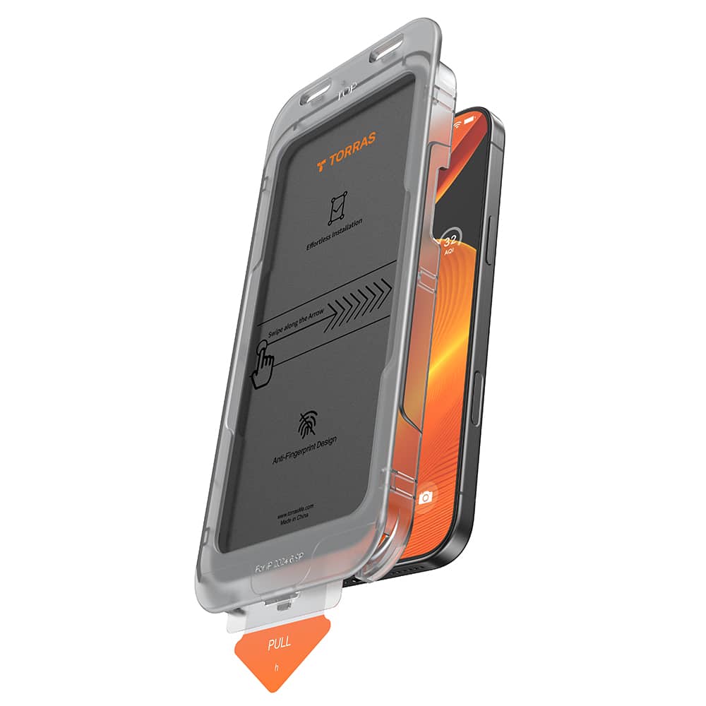 Torras - Glassgo Install Master Privacy - iPhone 16 Pro - Black - Image 2