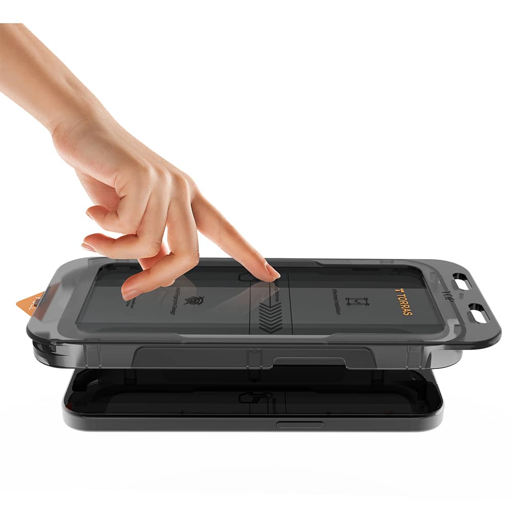 Torras - Glassgo Install Master Privacy - iPhone 16 Pro - Black - Image 3