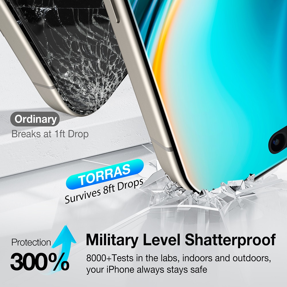 Torras - Glassgo Install Master Privacy - iPhone 16 Pro - Black - Image 6