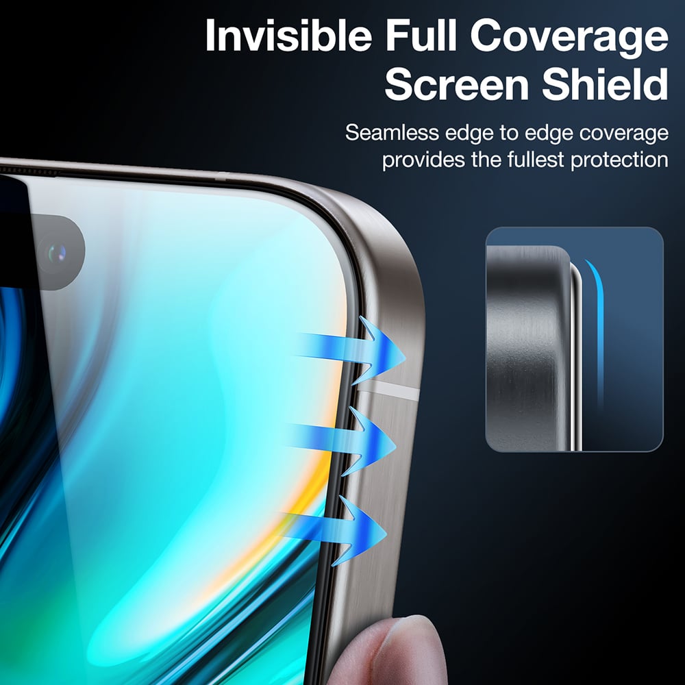 Torras - Glassgo Install Master Privacy - iPhone 16 Pro - Black - Image 7
