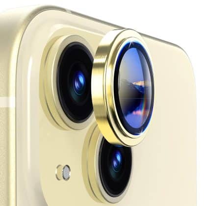 Lito για iPhone 14 / iPhone 14 Plus - S+ προστατευτικό γυαλί κάμερας - κίτρινο