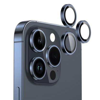 Lito - Προστατευτικό Γυαλί Κάμερας S+ - iPhone 15 Pro / 15 Pro Max - Μπλε