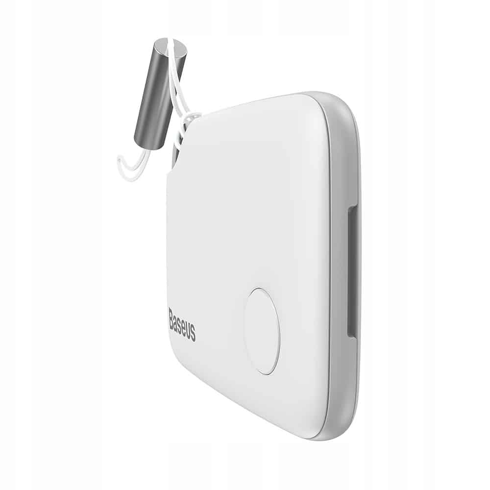 Baseus T2 keychain mini wireless key and other object finder white (ZLFDQT2-02) - Image 2