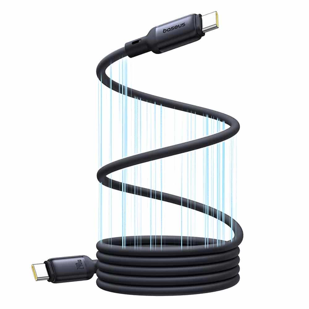 Καλώδιο USB-C σε USB-C Baseus PicoGo, 240W, 1m, Μαύρο P10376800121-00 - Image 2