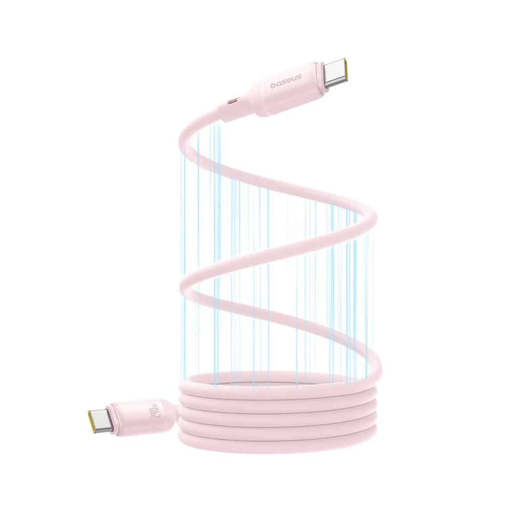 Καλώδιο USB-C σε USB-C Baseus PicoGo, 240W, 1m, Ροζ P10376800411-00 - Image 3