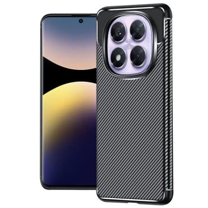 Techsuit CarbonFiber - θήκη για Xiaomi Redmi Note 14 Pro 5G - Μαύρο
