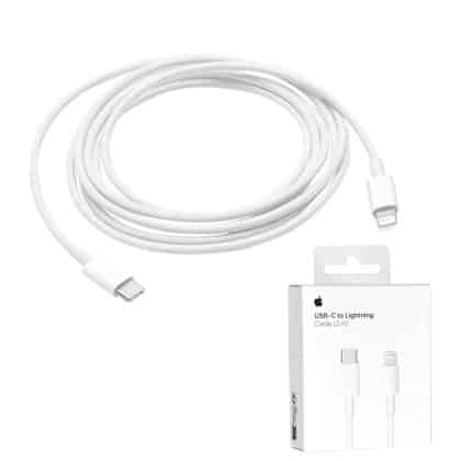 Apple cable USB C - Lightning 2m Λευκό (MKQ42ZM/A)