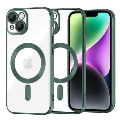 Techsuit - Luxury Crystal MagSafe - Apple iPhone 14 - Πράσινο