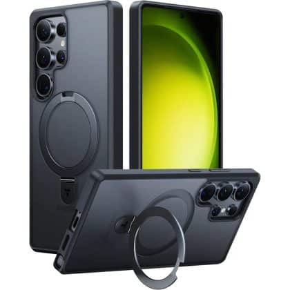 Torras Ostand Series - θήκη για Samsung Galaxy S25 Ultra - Μαύρο