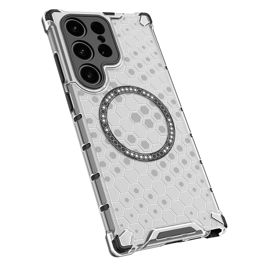 Techsuit HoneyComb Shield MagSafe - θήκη για Samsung Galaxy S24 Ultra - Μαύρο - Image 5