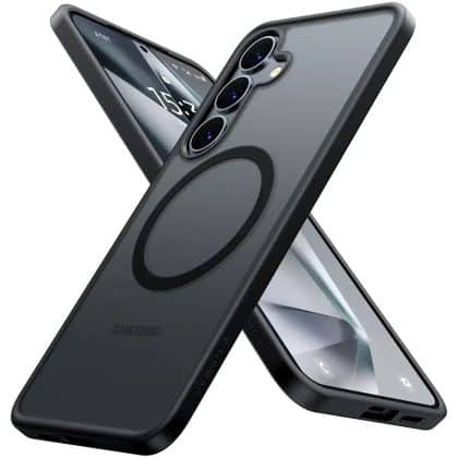 Torras Guardian Magnetic - θήκη για Samsung Galaxy S25 - Μαύρο