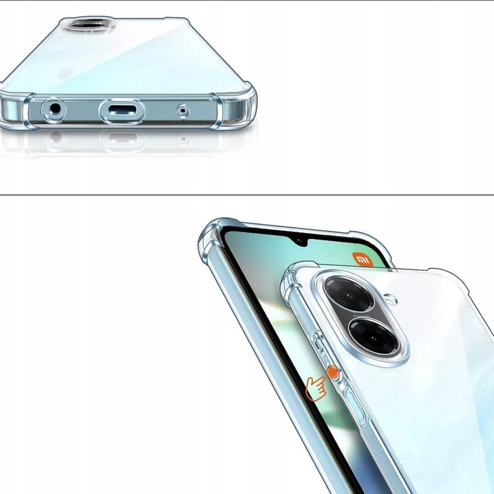 Techsuit Shockproof Clear Silicone - θήκη για Xiaomi Redmi A5 4G - Διάφανο - Image 3