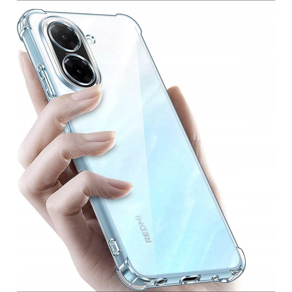 Techsuit Shockproof Clear Silicone - θήκη για Xiaomi Redmi A5 4G - Διάφανο - Image 4