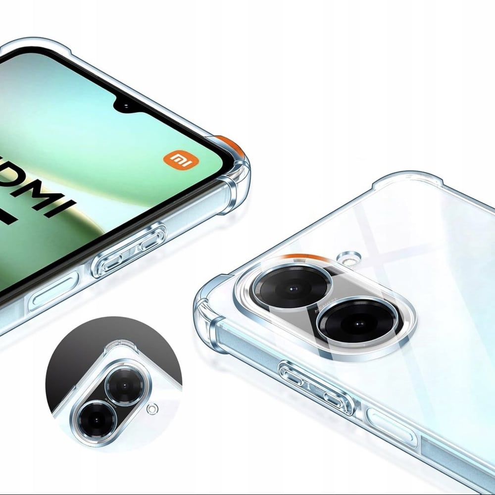 Techsuit Shockproof Clear Silicone - θήκη για Xiaomi Redmi A5 4G - Διάφανο - Image 5