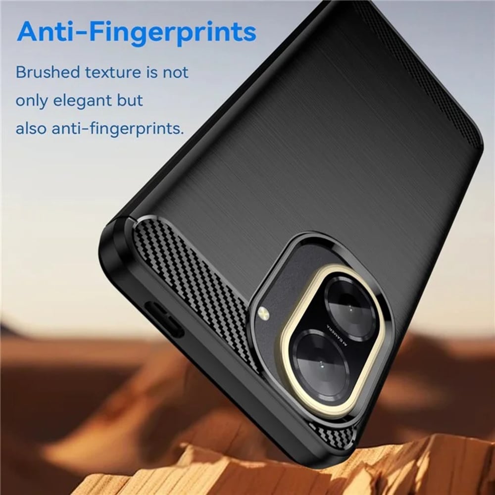 Techsuit Carbon Silicone - θήκη για Xiaomi Redmi A5 4G - Μαύρο - Image 5