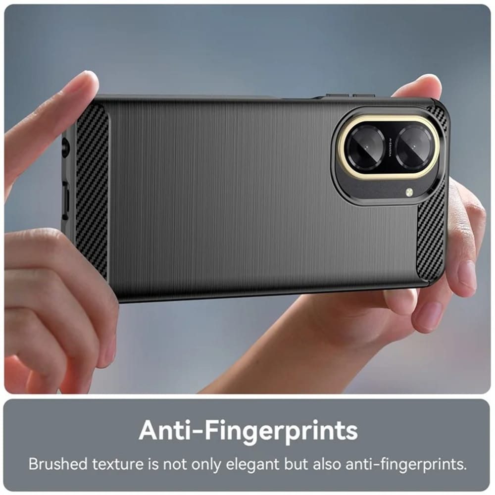 Techsuit Carbon Silicone - θήκη για Xiaomi Redmi A5 4G - Μαύρο - Image 4