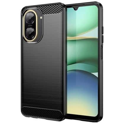 Techsuit Carbon Silicone - θήκη για Xiaomi Redmi A5 4G - Μαύρο