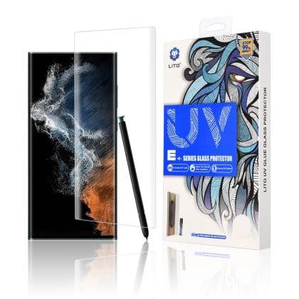 Lito - 3D UV Γυαλί - Samsung Galaxy S22 Ultra 5G - Διάφανο