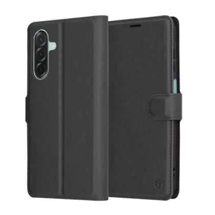 Techsuit Leather Folio - θήκη για Samsung Galaxy A26 - Μαύρο