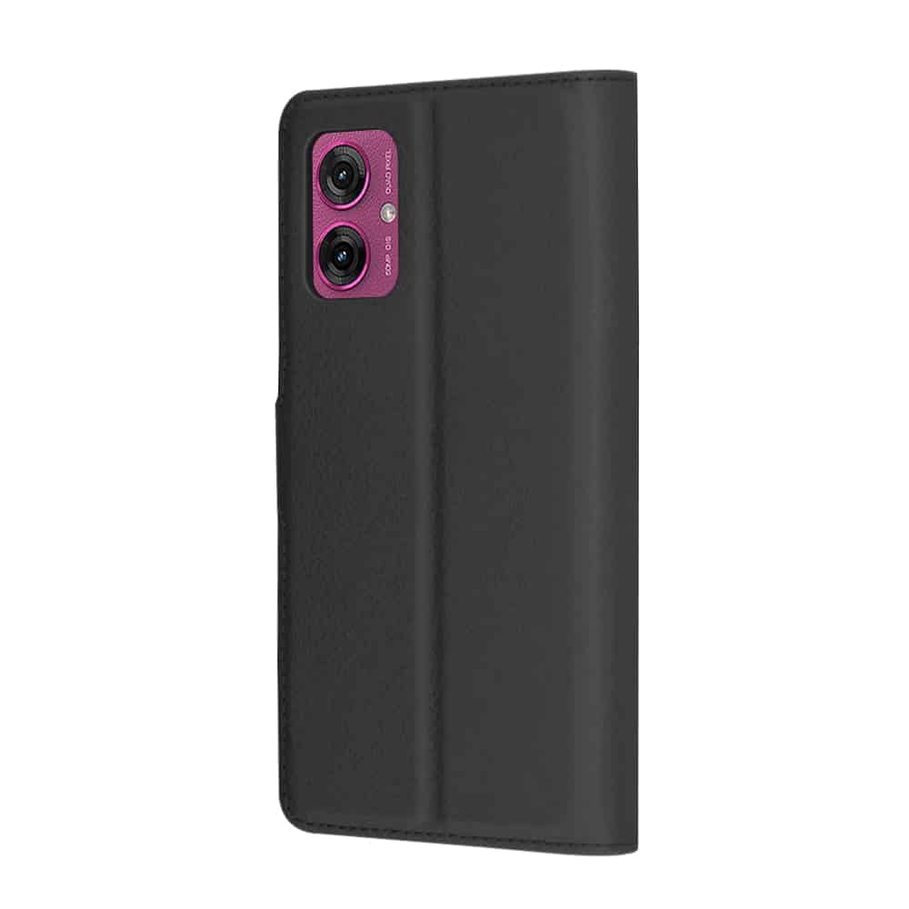 Techsuit - Leather Folio - Motorola Moto G55 - Μαύρο - Image 5