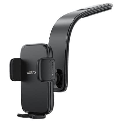 Acefast - Car Holder (d28) - For Dashboard, 360° Rotation, Multi-Angle Adjustment, Secure Fit, For 4.5 - 6.7" Phone - Black