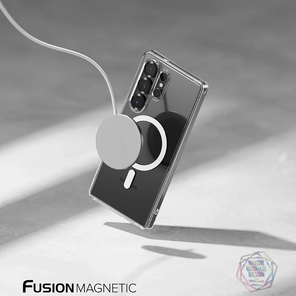 Ringke Fusion MagSafe - θήκη για Samsung Galaxy S25 Ultra - Διάφανο - Image 2