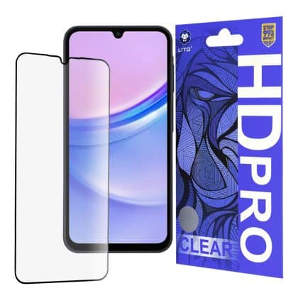 Lito - HD Pro Clear - Samsung Galaxy A15 4G / A15 5G / A24 / A25 5G - Μαύρο