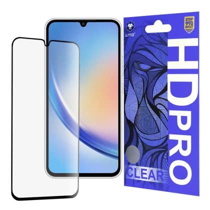Lito - HD Pro Clear - Samsung Galaxy A34 5G - Μαύρο