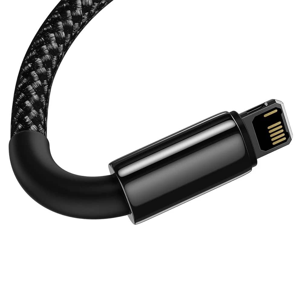 Baseus Tungsten USB - Lightning cable 2.4 A 2 m black (CALWJ-A01) - Image 5