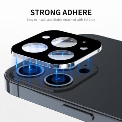 Μαύρη μεμβράνη κάμερας Techsuit από γυαλί για iPhone 17 Pro Max