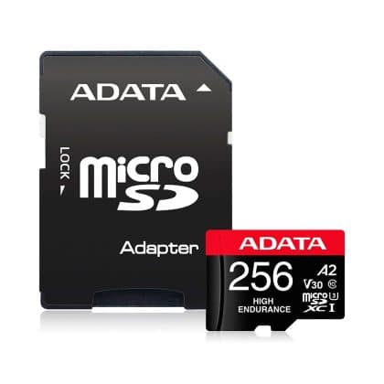 Κάρτα μνήμης microSDXC Adata με προσαρμογέα, 256Gb, Κλάση 10 / UHS-1 U3 AUSDX256GUI3V30SHA2-RA1